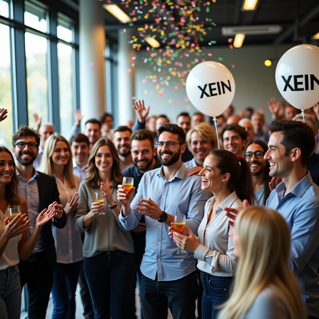 XEIN Team Celebration